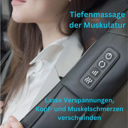 4D Shiatsu Nacken- und Rückenmassagegerät