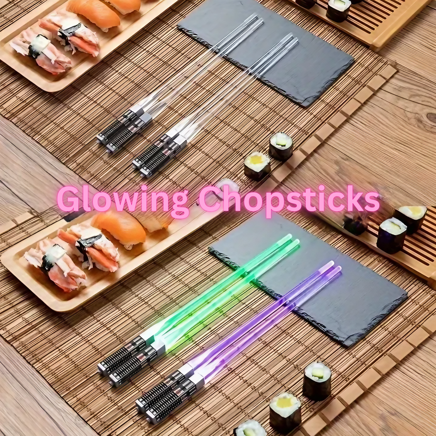 Glowing Chopsticks